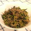 よぴ☺︎'s cooksnap of when they made ご飯が進むっ☆カブの葉＆ジャコのふりかけ.