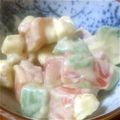 櫻里愛's cooksnap of when they made トマトとアボカドのクリームチーズサラダ.