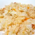 tarako4's cooksnap of when they made 夏野菜トマトの炊き込みご飯♪トマトライス.