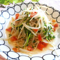 薄荷パン's cooksnap of when they made 超簡単♪豆苗ともやしの塩トマト炒め.