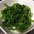 EMSSJ５'s cooksnap of when they made 簡単♡ピーマンの塩こんぶあえ.