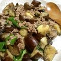 feleza's cooksnap of when they made なすとピーマンの甘辛ミンチ炒め.