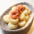 sacoママ's cooksnap of when they made ＊長芋のステーキ＊バター明太子ソース.