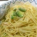 しーぱっつぁん's cooksnap of when they made 牛乳でつくるタラコアボカドクリームスパ.