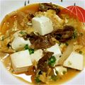 よーこ♡♡'s cooksnap of when they made 牛肉と豆腐の玉子とじ.
