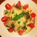 にゃにゃこ♪'s cooksnap of when they made 鯛とバジルのカルパッチョ.