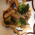 nobuyu's cooksnap of when they made いかとブロッコリー☆マヨ炒め.