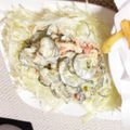 aska00a's cooksnap of when they made ☆きゅうりとカニカマのゴママヨ☆.