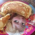 やじゃこ's cooksnap of when they made 混ぜるだけ☆簡単ふわふわパンケーキ.