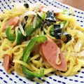 YUKIKI☆'s cooksnap of when they made ウエイパーで♪大葉入り焼きそば.