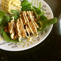 吉田チャールズ's cooksnap of when they made イカの唐揚げマヨねぎポン.