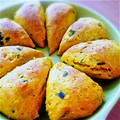 Hasegawaaa's cooksnap of when they made 皮ごとかぼちゃのスコーン♩.