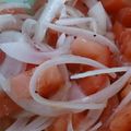 ホクユリソラ's cooksnap of when they made 簡単☆トマトとタマネギのマリネサラダ.
