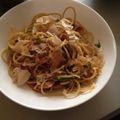 soukyun's cooksnap of when they made ピーマンとウインナーの醤油ぺペロンチーノ.