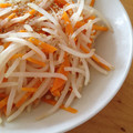 cocomi's cooksnap of when they made ごまたっぷり＊もやしと人参のナムル.