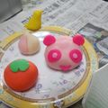 とうか。's cooksnap of when they made 簡単☆ひな祭りデザートに和菓子☆ねりきり.