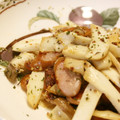 yukanosuke's cooksnap of when they made ウインナーとエリンギのマスタード炒め☆.