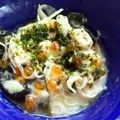 youich's cooksnap of when they made イクラとワカメの超簡単クリームパスタ.