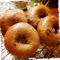 マアマア's cooksnap of when they made 天然酵母パン：いちじくとくるみのベーグル.