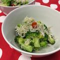 ちゃひかり's cooksnap of when they made ブロッコリーとしらすのペペロンチーノ風.