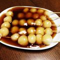 のむひこ's cooksnap of when they made みたらし団子.