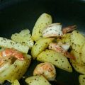めぐめぐりんご's cooksnap of when they made ジェノベーゼ海老ポテト！.