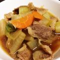 Miyu383's cooksnap of when they made 豚バラと大根の甘辛煮.