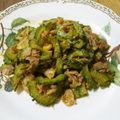 しのばぁたん's cooksnap of when they made ゴーヤと豚肉の甘辛味噌炒め♪.