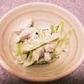 りかり's cooksnap of when they made ☆お弁当の一品☆ササミとアスパラの和え物.