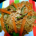 はな0419's cooksnap of when they made ゴーヤのエスニック風焼そば.