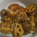 liutan's cooksnap of when they made れんこん＆こんにゃくのきんぴら.