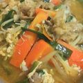 まぁゆぅすぅけぇ's cooksnap of when they made あたしんちの♪ユッケジャン.