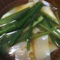 neuro2014's cooksnap of when they made ☆即席♥とぅるとぅる韮ワンタンスープ☆.