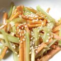 キジトラとハチワレ's cooksnap of when they made ブロッコリーの茎で常備菜！キンピラ♪.