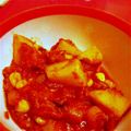 千鶴ちゅわ～ん's cooksnap of when they made ツナとコーンと玉葱とポテトのトマト煮.