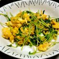 ゆっちょん1017's cooksnap of when they made 豆苗玉子炒め.
