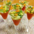 yuki808's cooksnap of when they made 野菜のコンソメと豆乳トマトの２色ジュレ.