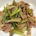 ♪おれんじ30♪'s cooksnap of when they made アスパラとベーコンのガーリックソテー.