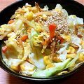 ベイバン's cooksnap of when they made 野菜と卵＊じゃがバター塩らーめん.