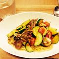 tkjj's cooksnap of when they made ツナとナスとトマトのスパゲッティ.