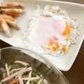 よちりん's cooksnap of when they made じゃこで目玉焼き❤.