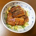 よちりん's cooksnap of when they made 錦糸卵の鰻丼.