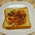まあまま☆0403's cooksnap of when they made ～桜えびだけ～サクサクトースト.