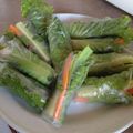 YuMy84's cooksnap of when they made 香味野菜の爽やか生春巻き.