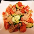 makirutamo's cooksnap of when they made レンジでチン♪鶏モモ肉のサラダ.
