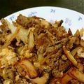 momoco01's cooksnap of when they made 牛肉とキャベツの彩り炒め.