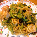 めかまはぉ's cooksnap of when they made 香ばしい！ゴーヤとじゃが芋のマヨナン炒め.
