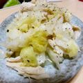たけゴン's cooksnap of when they made 蒸し鶏と茹でキャベツのさっぱりサラダ.