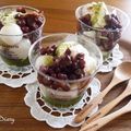 mo・mo's cooksnap of when they made ウチcafe☆抹茶白玉パフェ.