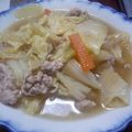 みきﾁｬﾝ's cooksnap of when they made 昆布茶で絶品！白菜と豚肉の煮物.